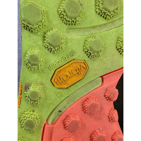 Under Armour Running Shoes Mens 11 HOVR Trail Ridge Orage Green Neon Vibram SMGX main image 13